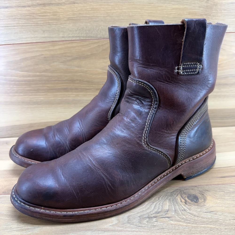 Timberland Boot Company Coulter Pull On Boots Mens 10 M Brown‎ Leather Casual